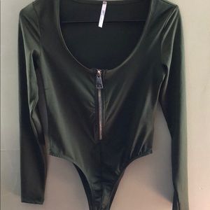 Green Bodysuit